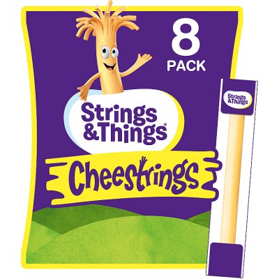 Cheestrings Strings & Things Lunchbox Snack Cheese