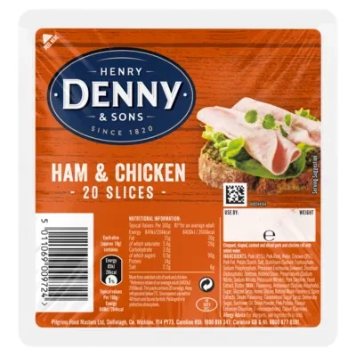 Henry Denny & Sons Ham & Chicken 20 Slices