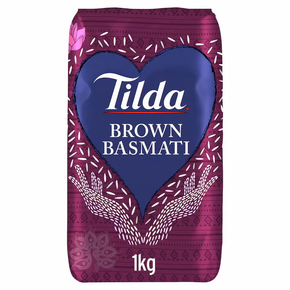 Tilda Brown Basmati Rice 1Kg