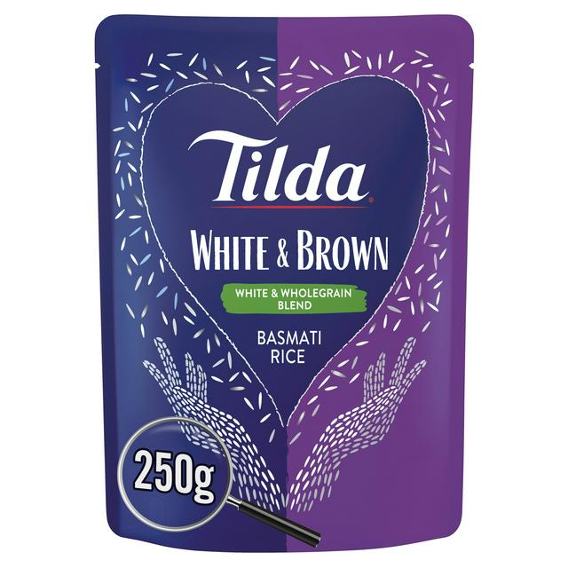 Tilda Classics White & Wholegrain Basmati Rice Blend 250g