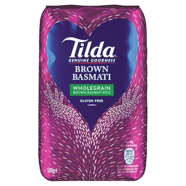Tilda Wholegrain Basmati Rice 500g