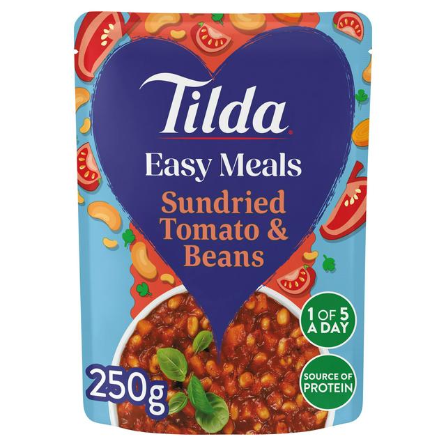 Tilda Easy Meals Sundried Tomato & Beans 250g