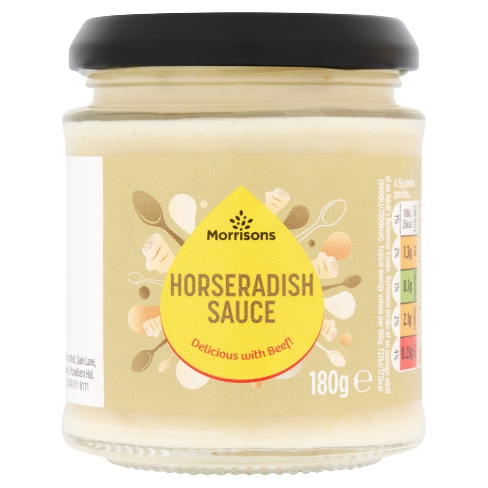Morrisons Horseradish Sauce 180g