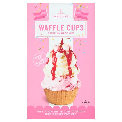Carousel Waffle Cups
