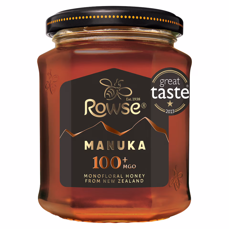 Rowse Authentic Manuka New Zealand Honey 100+ Mgo 225G