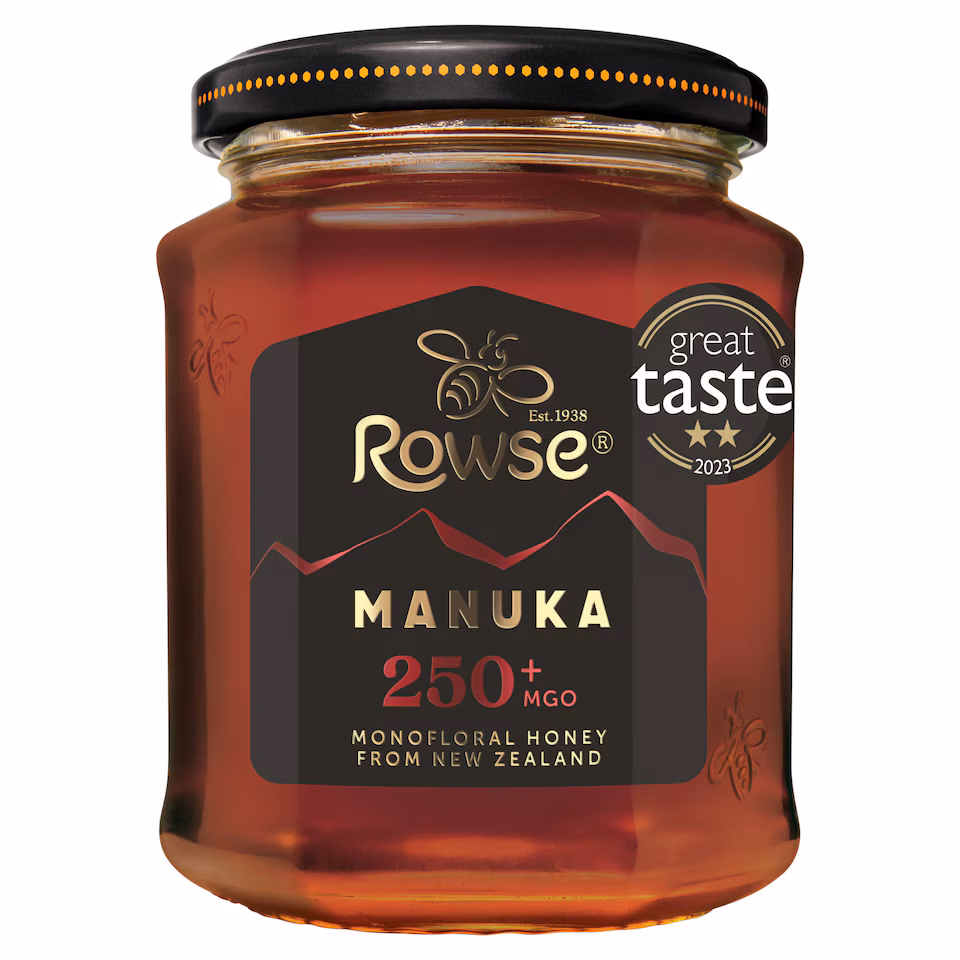 Rowse Authentic Manuka New Zealand Honey 250+ Mgo 225G