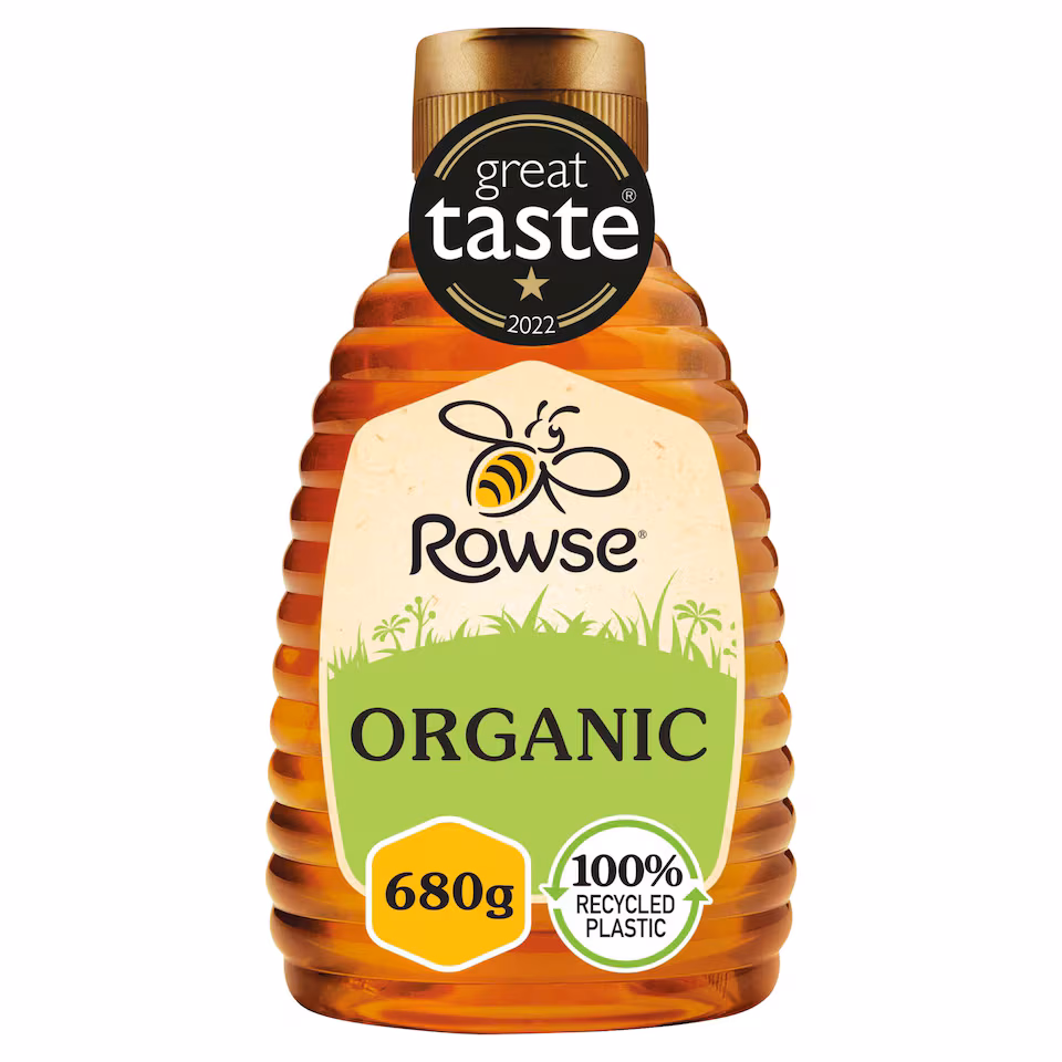 Rowse Organic Squeezy Honey 680G