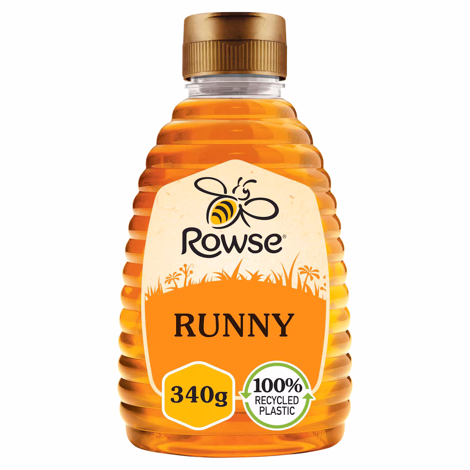 Rowse Squeezy Clear Honey 340G
