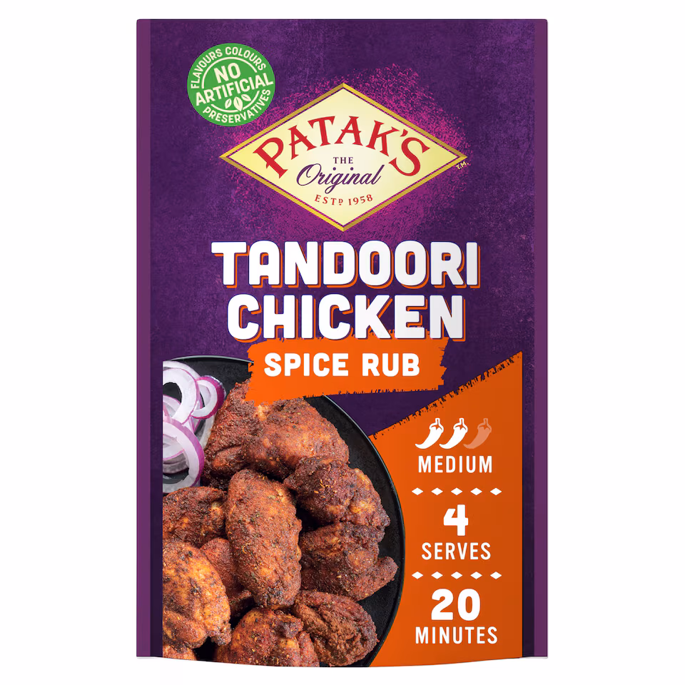Patak's Tandoori Chicken Spice Rub 25g