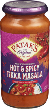 Patak's Tikka Masala Hot&Spicy 6x450g