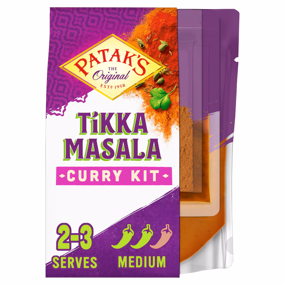 Patak's Tikka Masala Rich & Creamy Meal Kit 270G