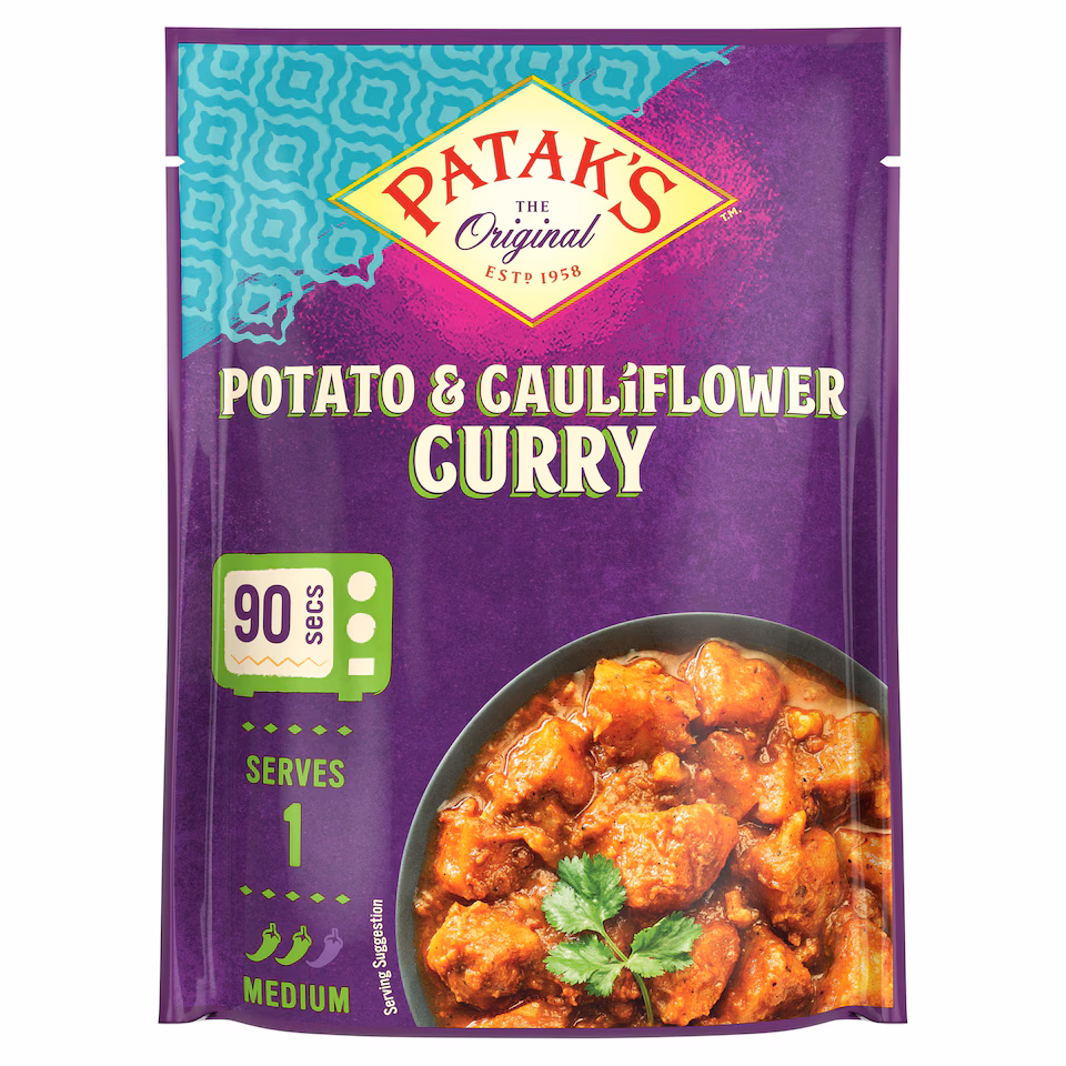Patak's Potato & Cauliflower Curry 270g