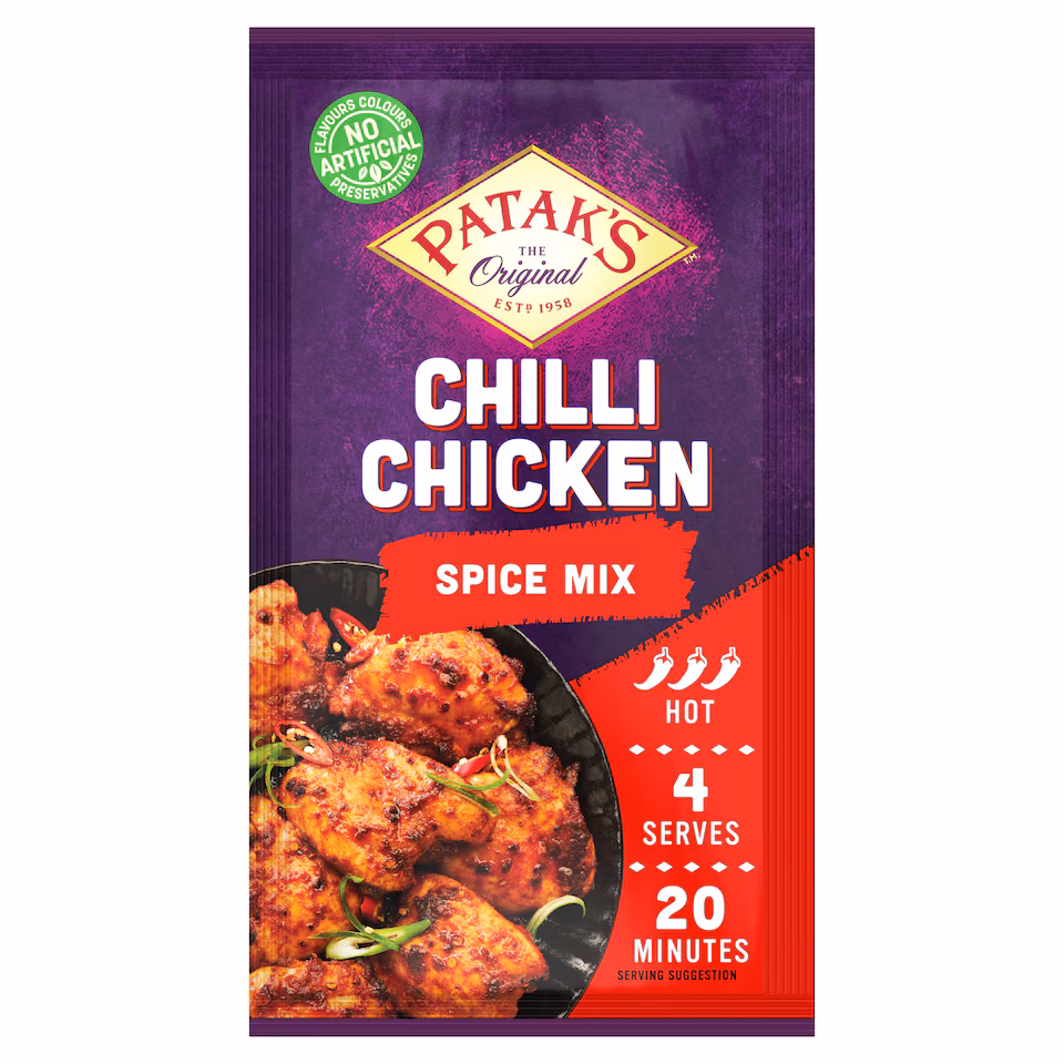 Patak's Chilli Chicken Spice Mix 25g