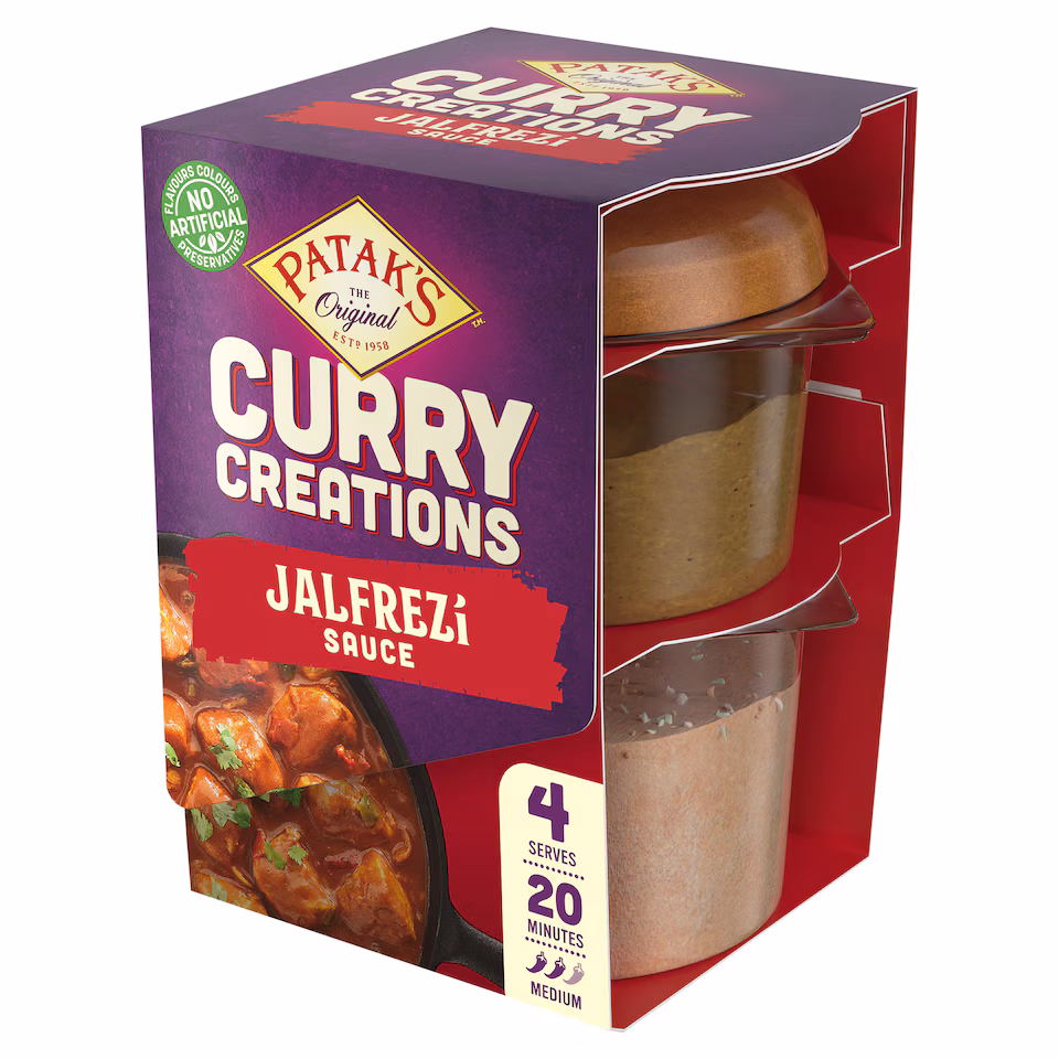 Patak's Curry Creations Jalfrezi Sauce Kit 160g