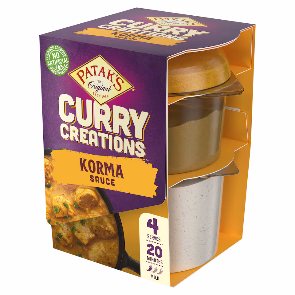 Patak's Curry Creations Korma Sauce Kit 160g
