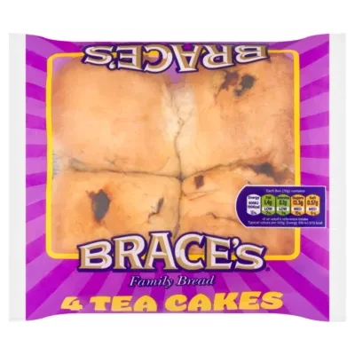 Brace's 4 Tea Cakes