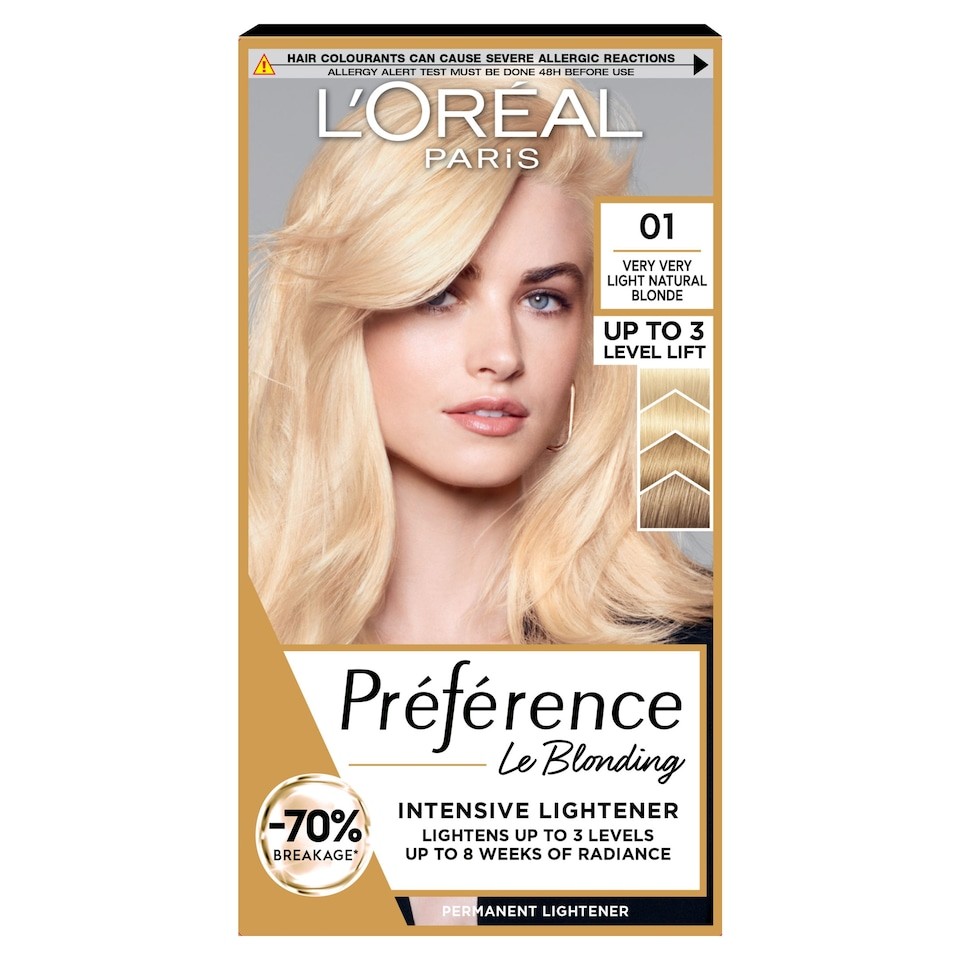 L'Oreal Paris Preference Core 01 Prague Permanent Hair Dye