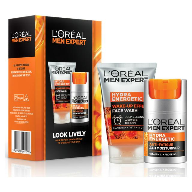 L'Oreal Men Expert Look Lively Anti-Fatigue Duo Gift Set