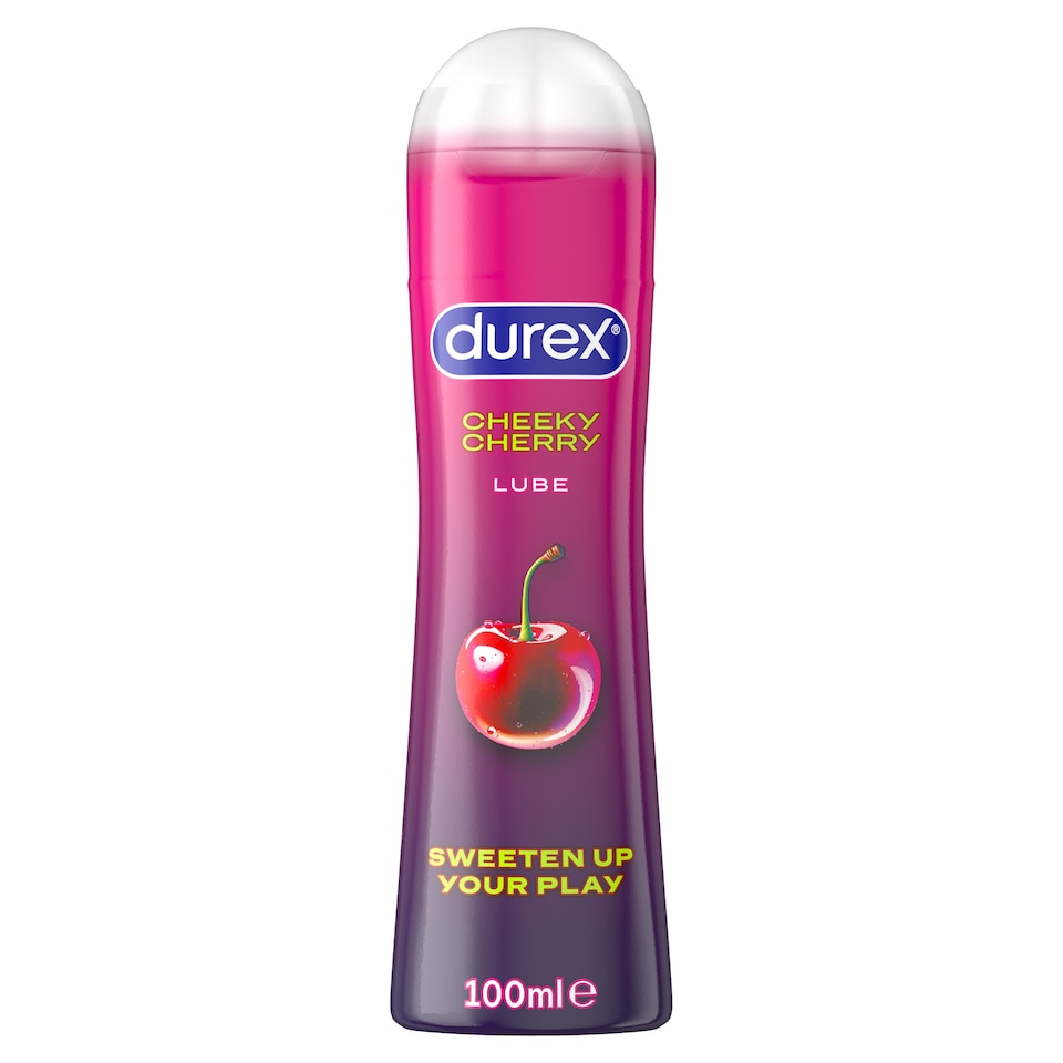 Durex Water Based Flavoured Edible Lube - Cherry 100ml