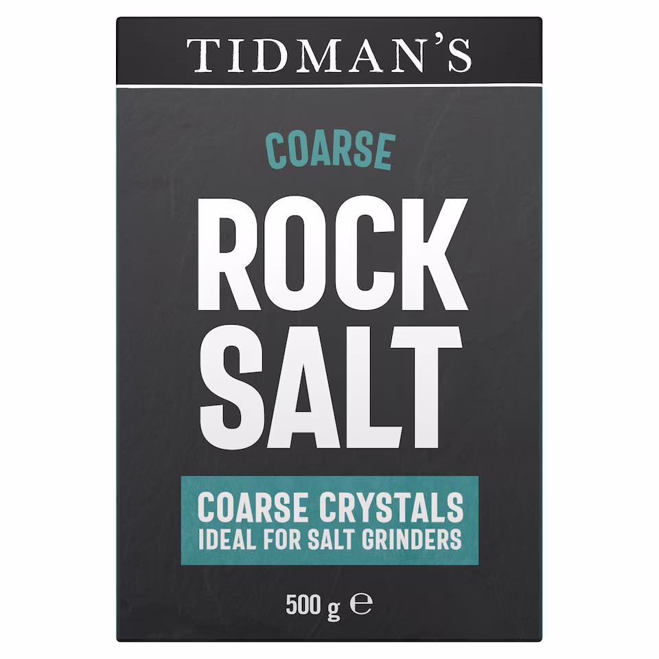 Tidmans Natural Rock Salt 500G