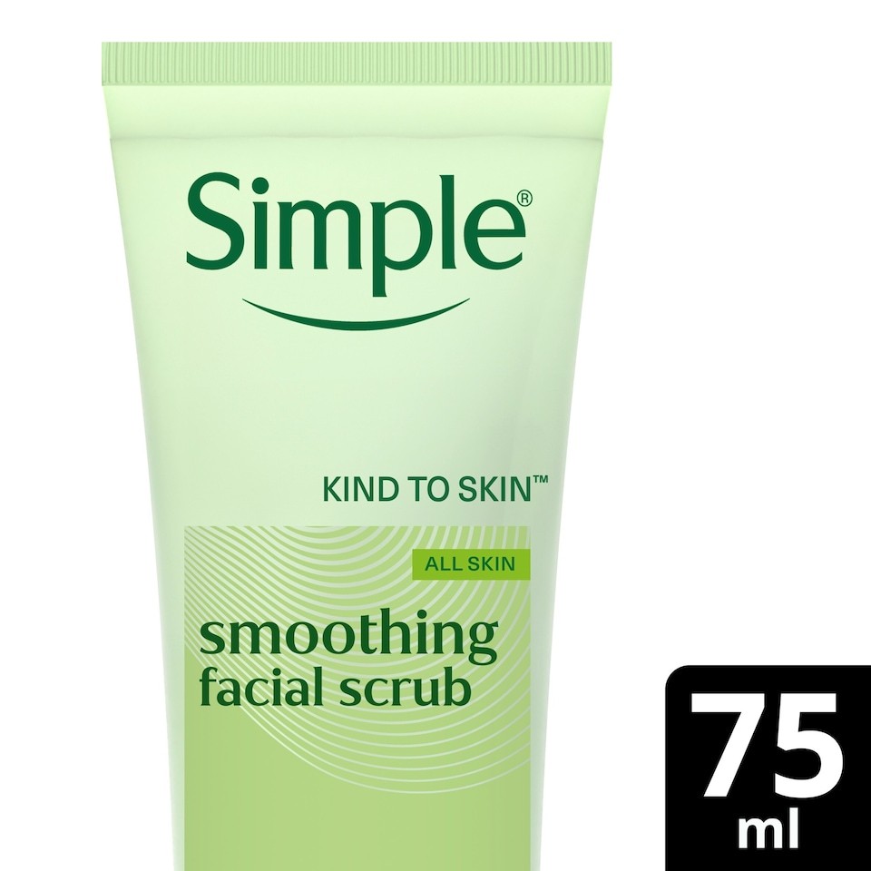 Simple Kind To Skin Soothing Face Scrub 75Ml