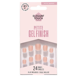 Elegant Touch London Petite Gel Finish Peach Tea 24 Nails