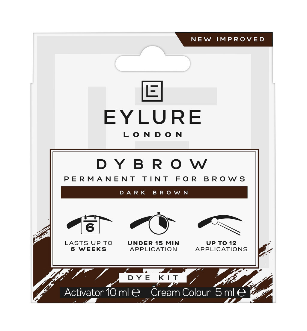 Eylure Dybrow Permanent Tint For Brows Dark Brown