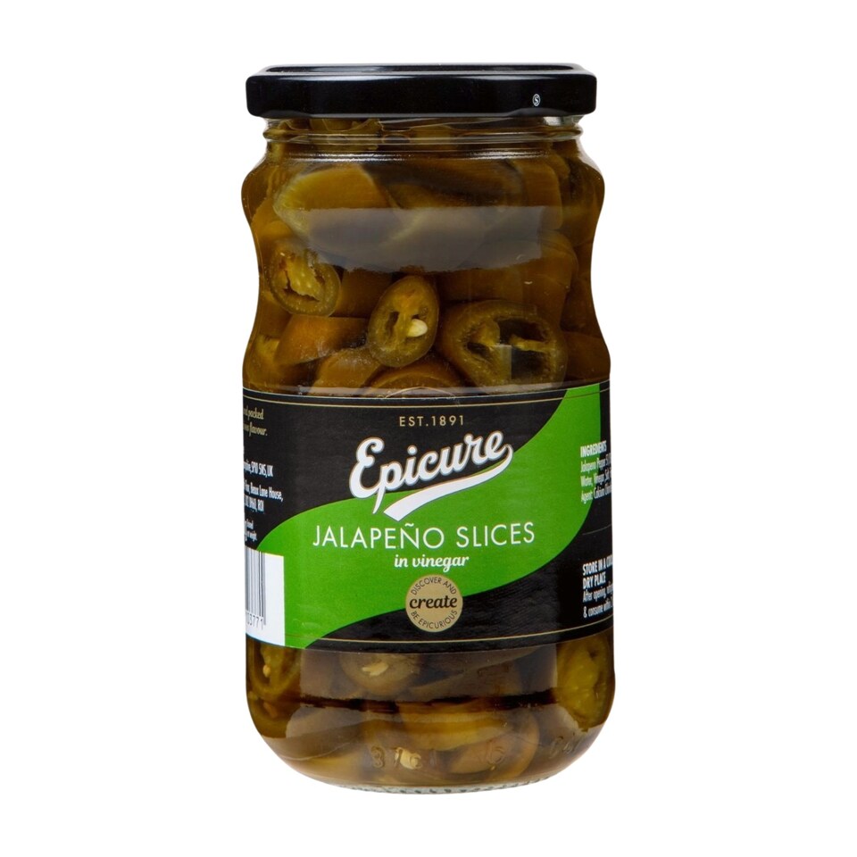 Epicure Jalapeno Slices (350g)