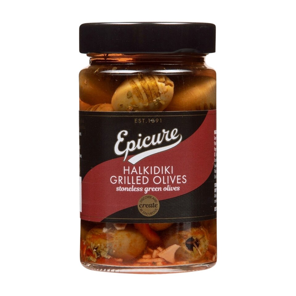 Epicure Grilled Stoneless Halkidiki Olives (290g)