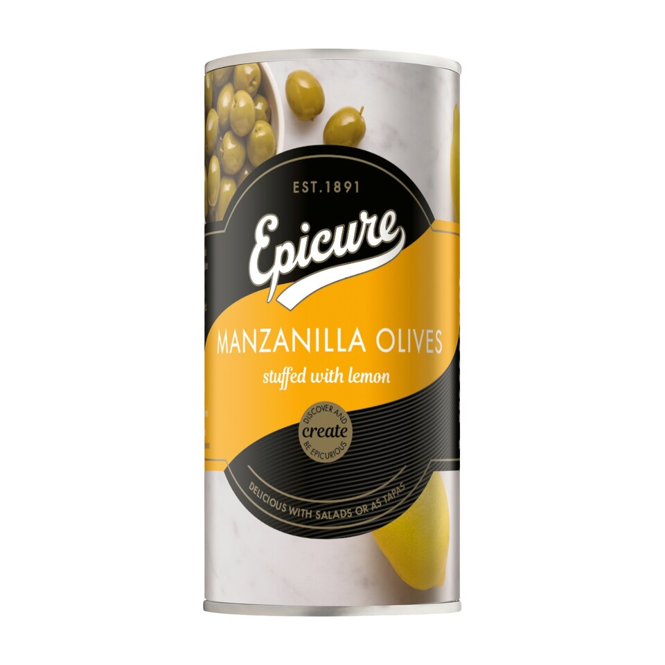 Epicure Manzanilla Olives Stuffed with Lemon (350g)