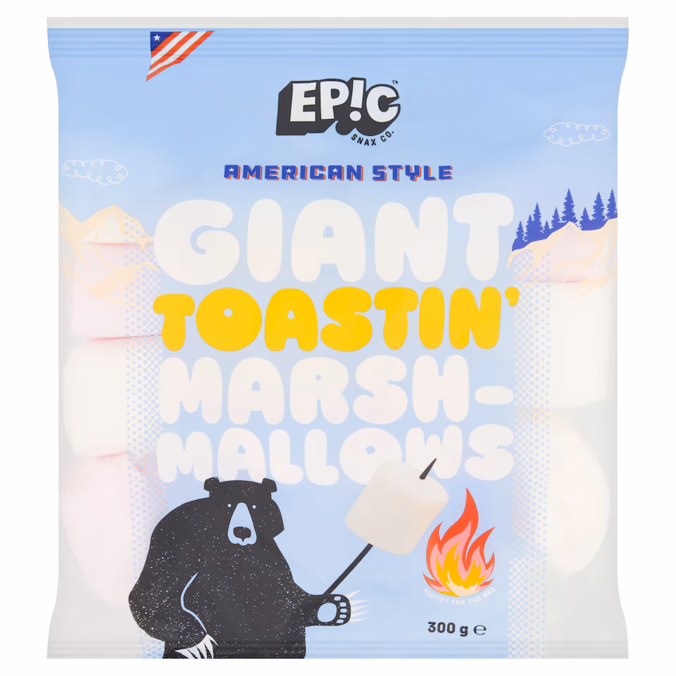 Epic Giant Toastin' Marsh-Mallows 300G