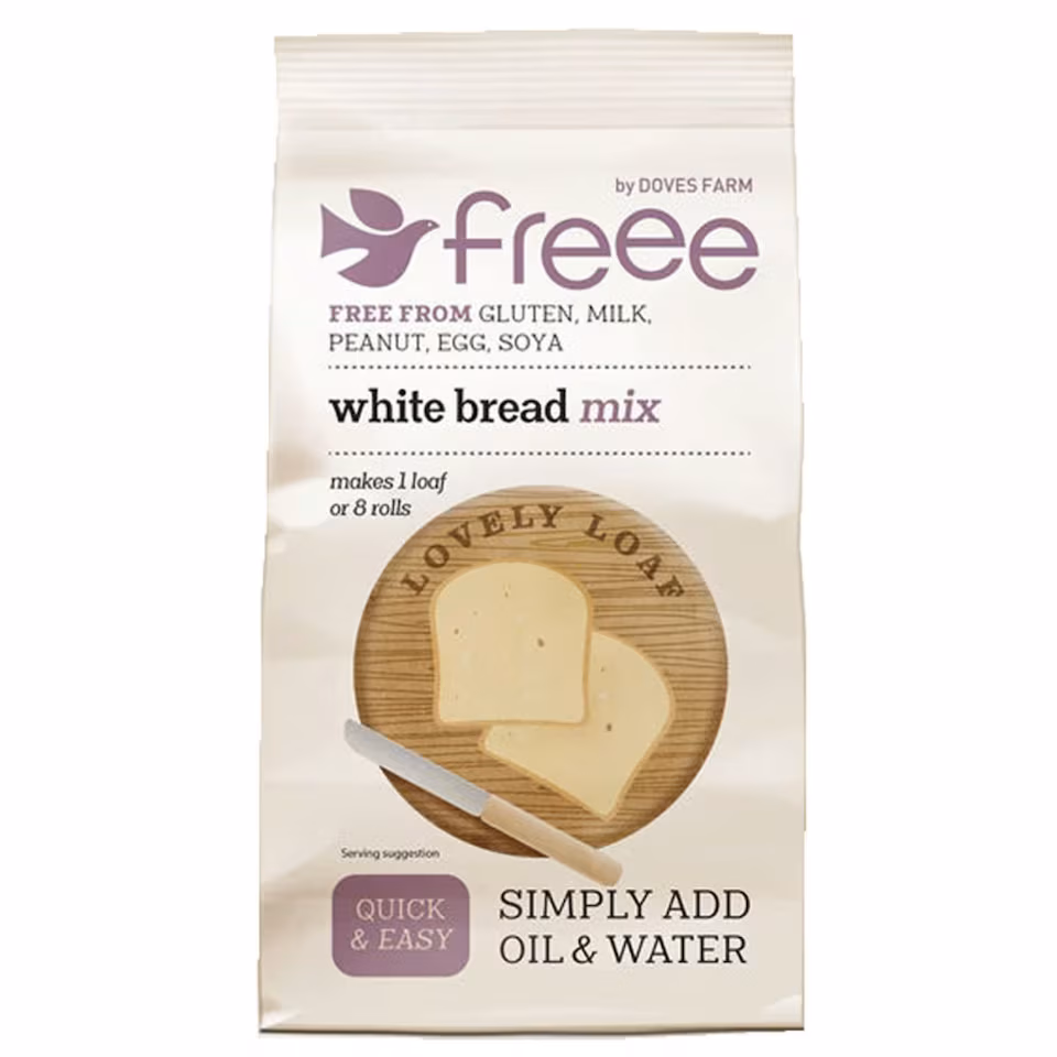 Gluten Free White Bread Mix 500g (Freee by Doves Farm) | Multi