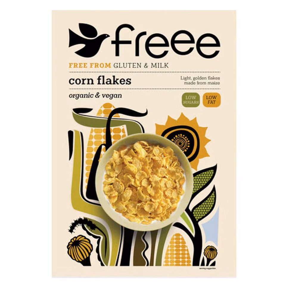 Organic Gluten Free Cornflakes 325g (Freee by Doves Farm) | Multi