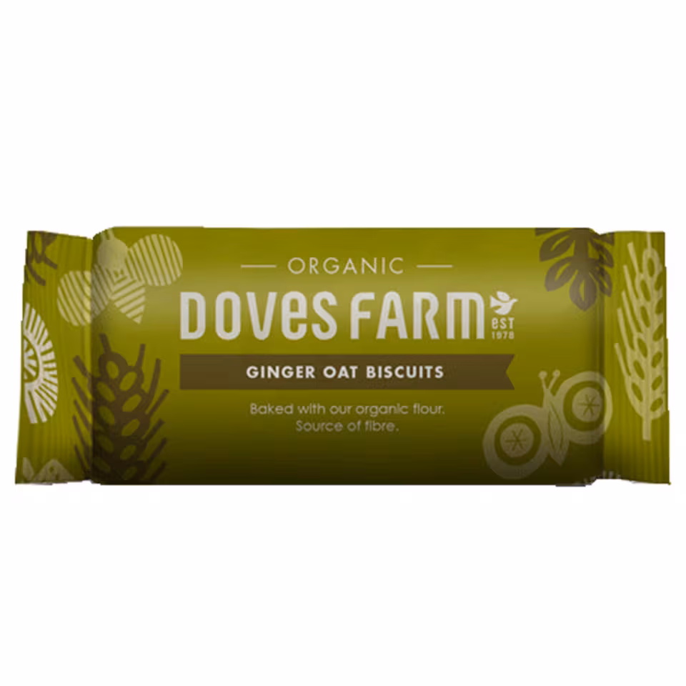 Organic Ginger Oat Biscuits 200g (Doves Farm) | Multi