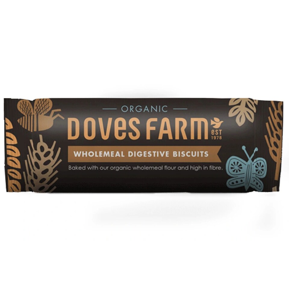Organic Wholemeal Digestive Biscuits 400g (Doves Farm) | Multi