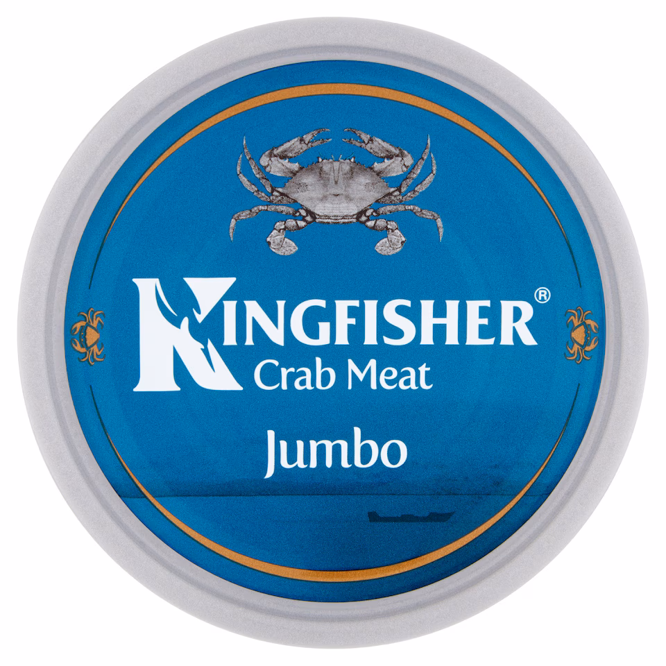Kingfisher Crab Meat Jumbo 145g