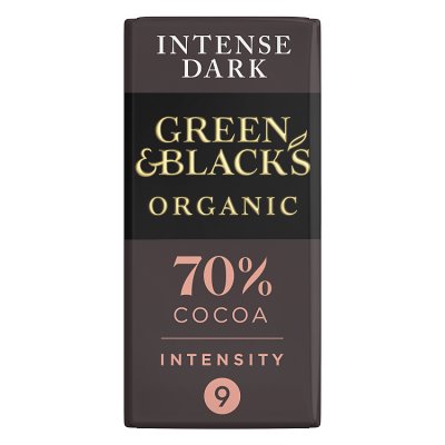 Green & Black's Organic 70% Dark Chocolate Bar