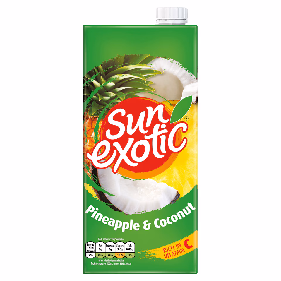 Sun Exotic Pineapple & Coconut Still Juice 1L