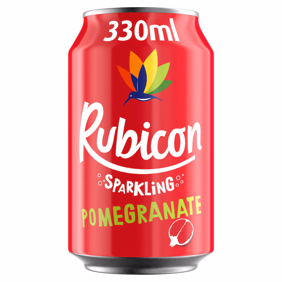 Rubicon Sparkling Pomegranate Juice Drink 330Ml Can