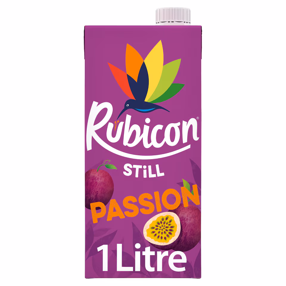 Rubicon Still Passion Fruit Juice Drink 1 L Carton