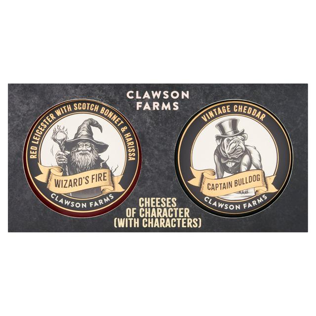 Clawson Farms Cheeses of Character Truckle Set 2 x 200g