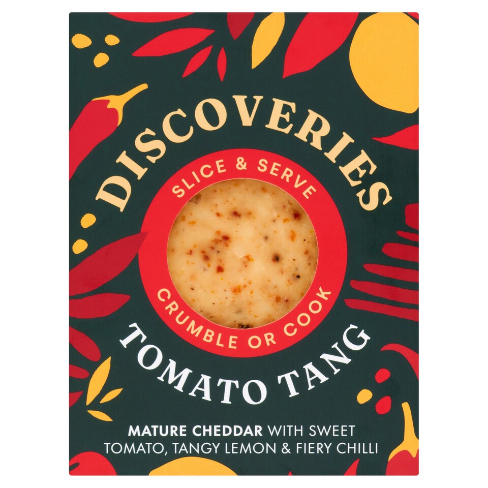 Discoveries Tomato Tang Mature Cheddar 170g