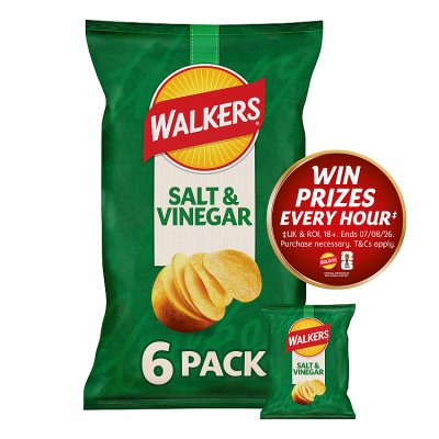 Walkers Salt & Vinegar Multipack Crisps
