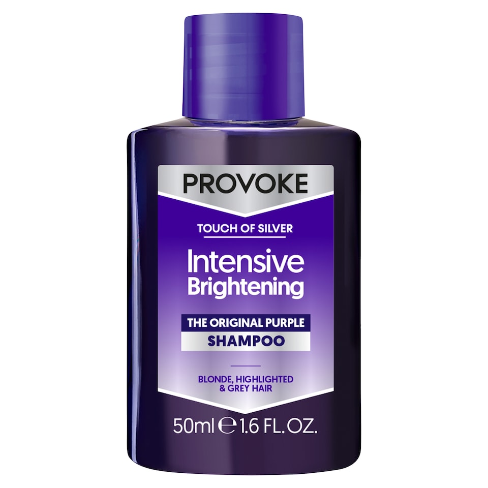 Provoke Touch of Silver Intensive Brightening The Original Purple Shampoo 50ml