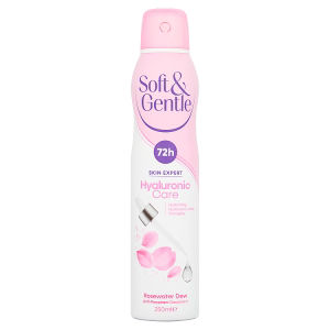 Soft & Gentle 72h Skin Expert Hyaluronic Care Rosewater Dew Anti-Perspirant Deodorant 250ml