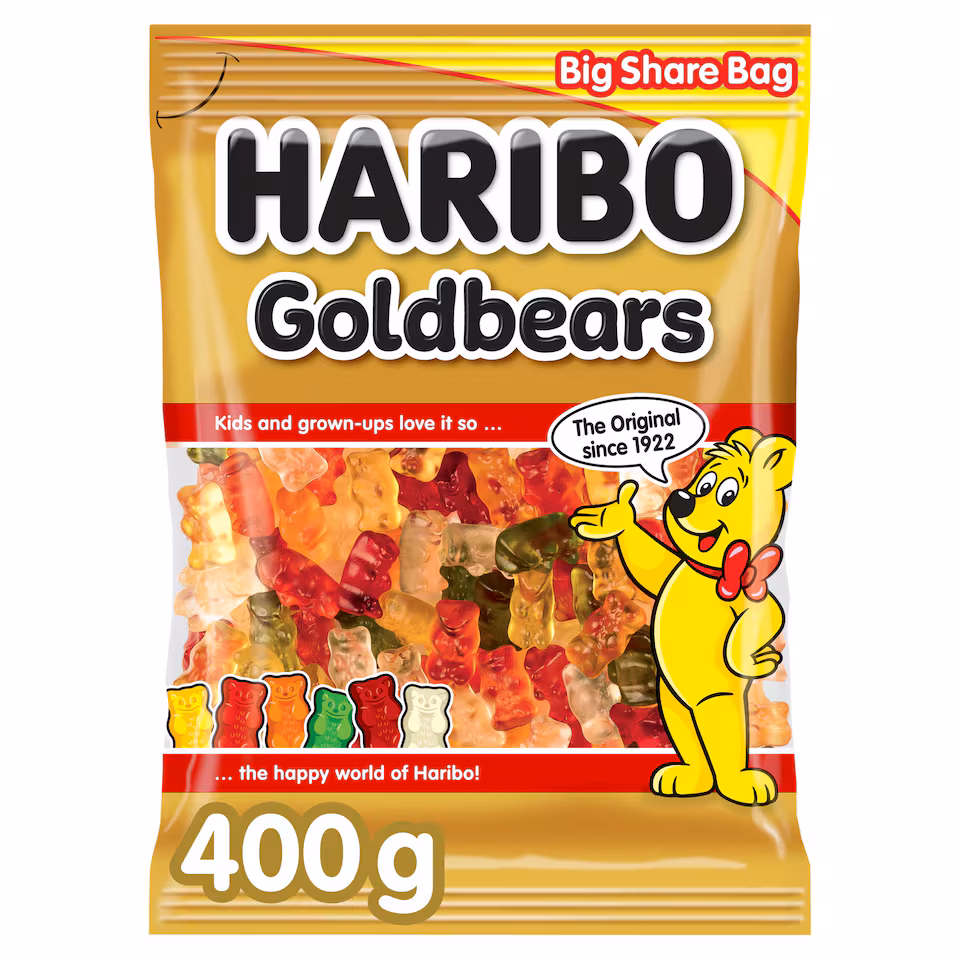 HARIBO Goldbears Fruit Flavour Gums 400g