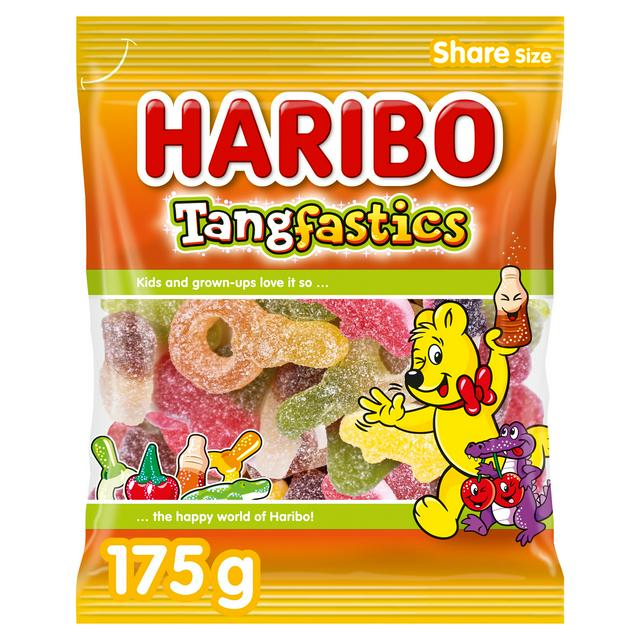 Haribo Tangfastics Sour Sweets Bag 175g