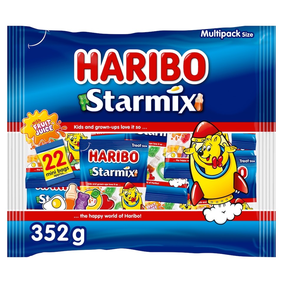 Haribo Starmix Multi Pack 352G