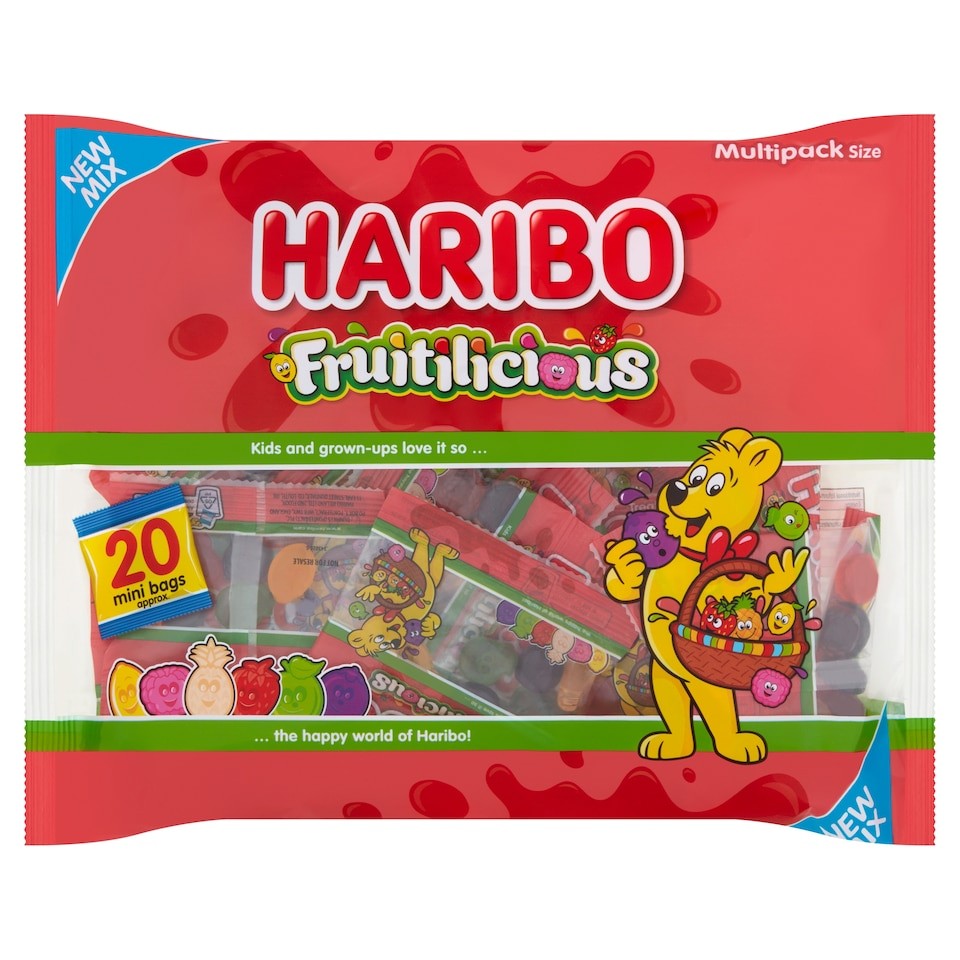 Haribo Fruitilicious Multipack 320g