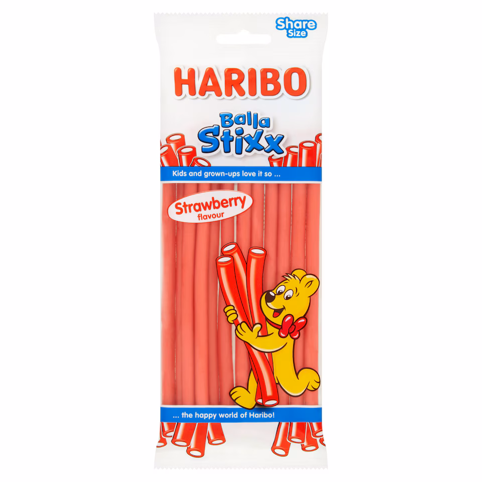 HARIBO Balla Stixx Strawberry 140g
